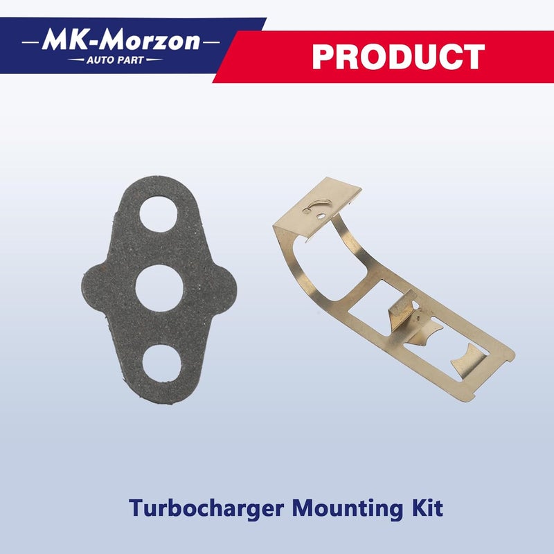 MK-Morzon Turbocharger Mounting Kit with Gaskets O-Rings and Bolts Compatible with 6.0L Powerstroke Diesel 2003-2010 Ford,2002-2010 International Trucks Replaces# 904-234, 3C3Z-9T514-AG, 3C3Z-9T514-AD - Image 5